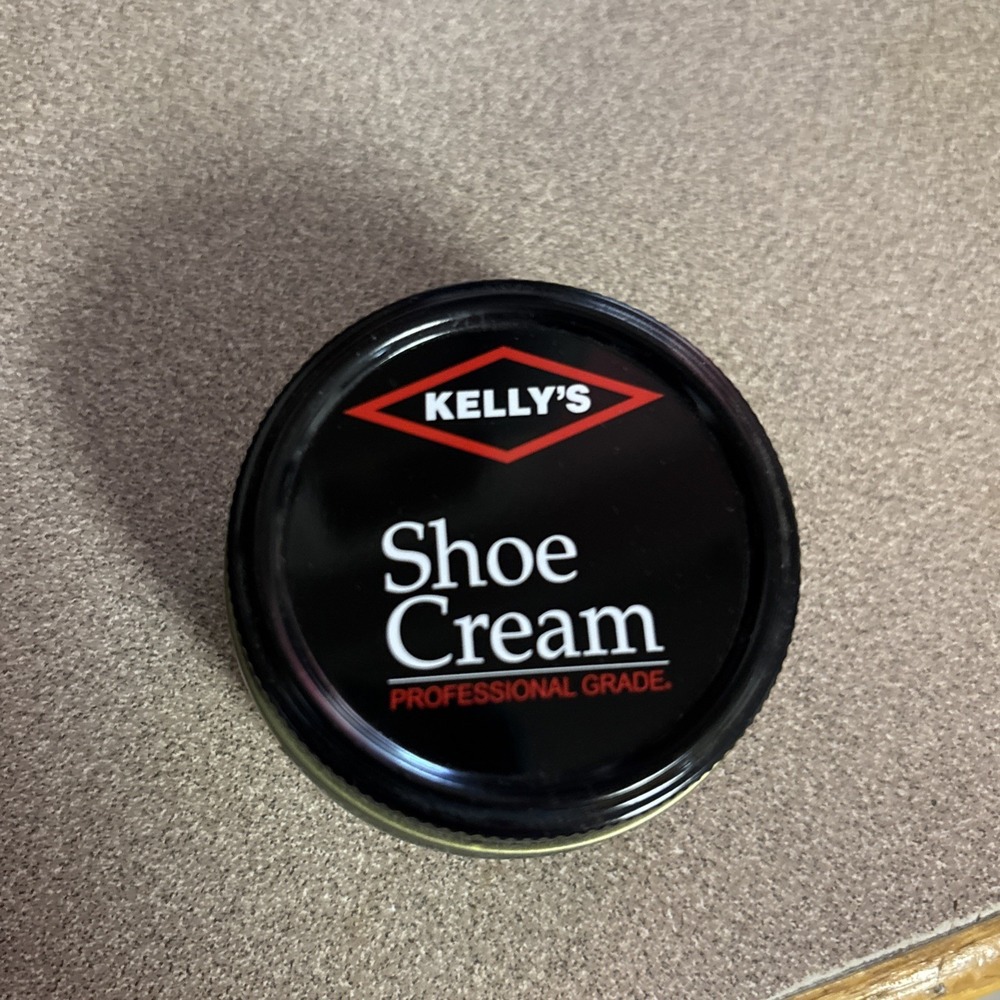 Kellys Shoe Cream Professional Grade  1.5 Oz Neutral | 93 Metal Lid